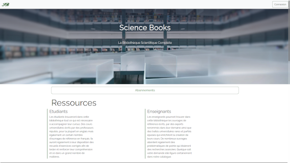 Application SciBook
